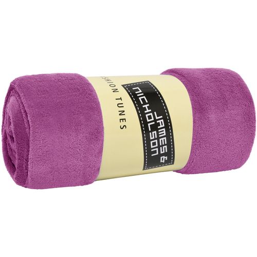 Microfibre Fleece Blanket - Flauschige und vielseitig verwendbare Fleecedecke (Art.-Nr. CA376060) - Erhältlich in kräftig bunten Farbtöne...