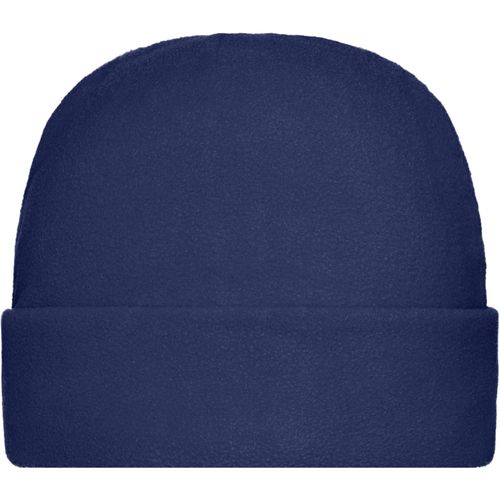 Microfleece Cap - Wärmende Fleece Mütze mit breitem Umschlag [Gr. M/L] (Art.-Nr. CA376671) - Anti-Pilling-Fleece 

1/2 Weite: 28...