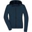 Ladies' Hooded Softshell Jacket - Softshelljacke mit Kapuze im sportlichen Design [Gr. XXL] (navy/navy) (Art.-Nr. CA377547)
