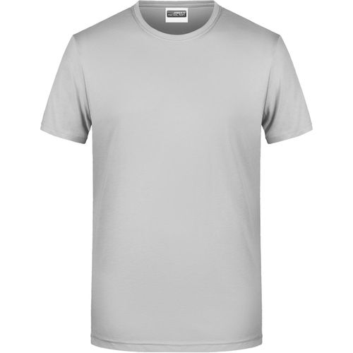 Men's Basic-T - Herren T-Shirt in klassischer Form [Gr. L] (Art.-Nr. CA382609) - 100% gekämmte, ringgesponnene BIO-Baumw...