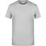 Men's Basic-T - Herren T-Shirt in klassischer Form [Gr. L] (soft-grey) (Art.-Nr. CA382609)