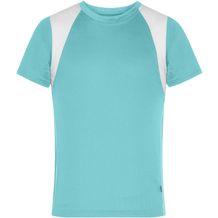Running-T Junior - Atmungsaktives Laufshirt (mint/white) (Art.-Nr. CA383358)