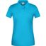 Ladies' BIO Workwear Polo - Pflegeleichtes und strapazierfähiges Polo [Gr. 4XL] (Turquoise) (Art.-Nr. CA383526)