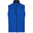 Men's Softshell Vest - Klassische Softshellweste im sportlichen Design aus recyceltem Polyester [Gr. L] (nautic-blue) (Art.-Nr. CA384357)