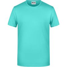 Men's Basic-T - Herren T-Shirt in klassischer Form [Gr. S] (mint) (Art.-Nr. CA384902)