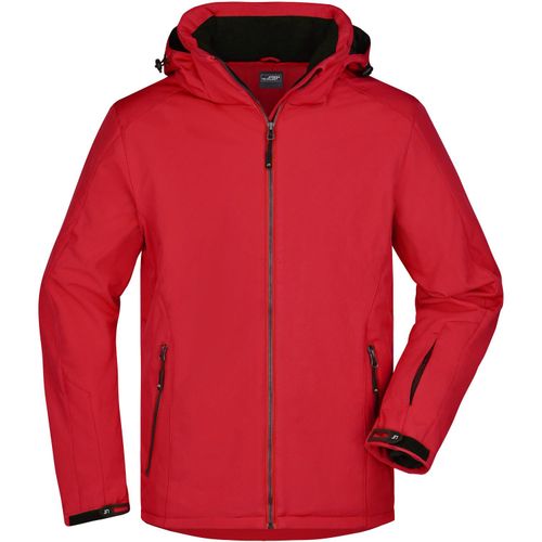 Men's Wintersport Jacket - Elastische, gefütterte Softshelljacke [Gr. L] (Art.-Nr. CA385128) - Wind- und wasserdichtes 3-Lagen Funktion...