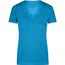 Ladies' Gipsy T-Shirt - Trendiges T-Shirt mit V-Ausschnitt [Gr. XL] (Turquoise) (Art.-Nr. CA386091)