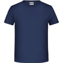 Boys' Basic-T - T-Shirt für Kinder in klassischer Form [Gr. XL] (navy) (Art.-Nr. CA389041)