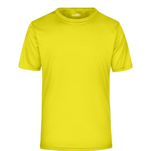 Men's Active-T - Funktions T-Shirt für Freizeit und Sport [Gr. M] (Art.-Nr. CA392169) - Feiner Single Jersey
Necktape
Doppelnäh...