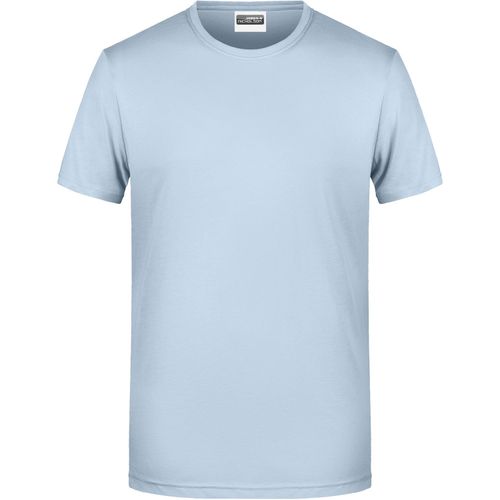 Men's Basic-T - Herren T-Shirt in klassischer Form [Gr. XL] (Art.-Nr. CA392496) - 100% gekämmte, ringgesponnene BIO-Baumw...