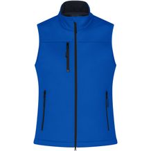 Ladies' Softshell Vest - Klassische Softshellweste im sportlichen Design aus recyceltem Polyester [Gr. L] (nautic-blue) (Art.-Nr. CA393559)