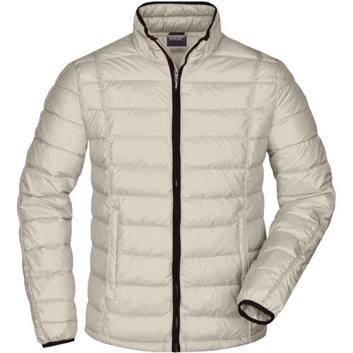 Men's Quilted Down Jacket - Sportliche Daunenjacke mit Stehkragen [Gr. S] (Art.-Nr. CA394844) - Softes, wind- und wasserabweisendes...