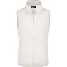 Girly Microfleece Vest - Leichte Weste aus Microfleece [Gr. M] (off-white) (Art.-Nr. CA398240)