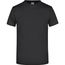 Round-T Heavy (180g/m²) - Komfort-T-Shirt aus strapazierfähigem Single Jersey [Gr. S] (black) (Art.-Nr. CA398494)