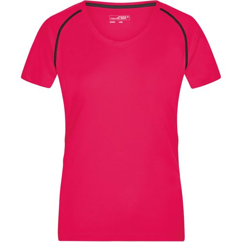 Ladies' Sports T-Shirt - Funktionsshirt für Fitness und Sport [Gr. XXL] (Art.-Nr. CA398632) - Atmungsaktiv und feuchtigkeitsregulieren...