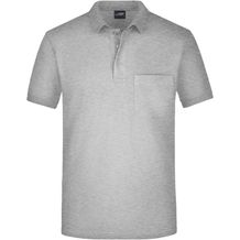 Men's Polo Pocket - Klassisches Poloshirt mit Brusttasche [Gr. L] (Art.-Nr. CA401700)