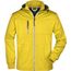 Men's Maritime Jacket - Junge Softshelljacke mit modischen Details [Gr. XL] (sun-yellow/navy/white) (Art.-Nr. CA401997)