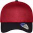 Seamless Mesh Cap - Hochwertige Cap mit nahtlos vorgeformtem Kopfbereich (red/black) (Art.-Nr. CA403663)