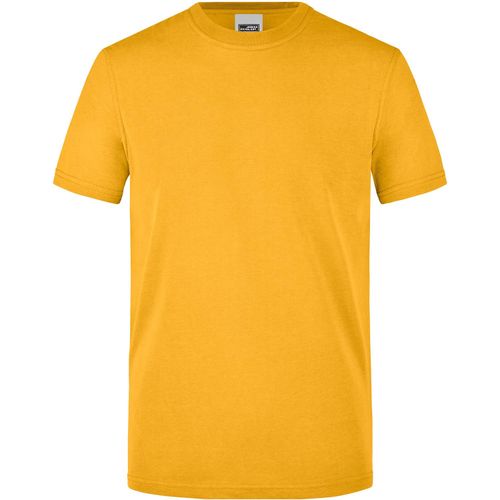 Men's Workwear T-Shirt - Strapazierfähiges und pflegeleichtes T-Shirt [Gr. M] (Art.-Nr. CA404618) - Materialmix aus Baumwolle und Polyester...
