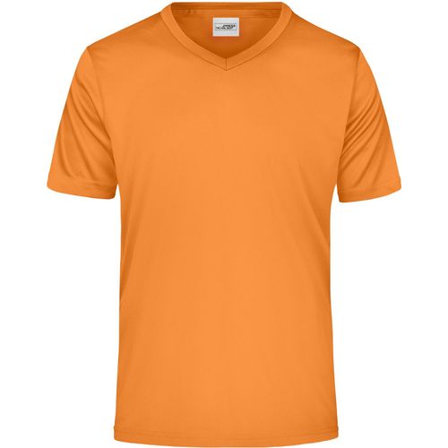 Men's Active-V - Funktions T-Shirt für Freizeit und Sport [Gr. 3XL] (Art.-Nr. CA404643) - Feiner Single Jersey
V-Ausschnitt,...