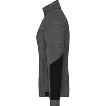 Ladies' Structure Fleece Jacket - Pflegeleichte Strick-Fleecejacke für Arbeit und Freizeit [Gr. XS] (schwarz) (Art.-Nr. CA405180)