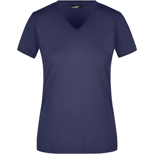 Ladies' Slim Fit V-T - Figurbetontes V-Neck-T-Shirt [Gr. L] (Art.-Nr. CA408430) - Einlaufvorbehandelter Single Jersey
Gek...