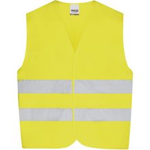Safety Vest Kids - Leicht zu bedruckende Sicherheitsweste in Einheitsgröße (fluorescent-yellow) (Art.-Nr. CA409955)