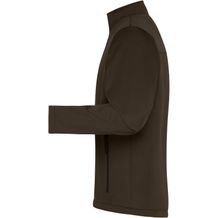 Men's Softshell Jacket - Klassische Softshelljacke im sportlichen Design aus recyceltem Polyester [Gr. XXL] (Braun) (Art.-Nr. CA410231)