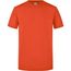 Men's Slim Fit-T - Figurbetontes Rundhals-T-Shirt [Gr. L] (dark-orange) (Art.-Nr. CA413817)