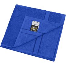 Hand Towel - Handtuch im dezenten Design [Gr. 50 x 100 cm] (dark-royal) (Art.-Nr. CA414019)