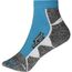 Sport Sneaker Socks - Funktionelle, kurze Sportsocke für Damen und Herren [Gr. 42-44] (bright-blue/white) (Art.-Nr. CA414566)