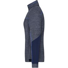 Ladies' Structure Fleece Jacket - Pflegeleichte Strick-Fleecejacke für Arbeit und Freizeit [Gr. 3XL] (blau) (Art.-Nr. CA415443)