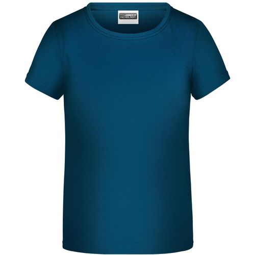 Promo-T Girl 150 - Klassisches T-Shirt für Kinder [Gr. S] (Art.-Nr. CA415751) - Single Jersey, Rundhalsausschnitt,...