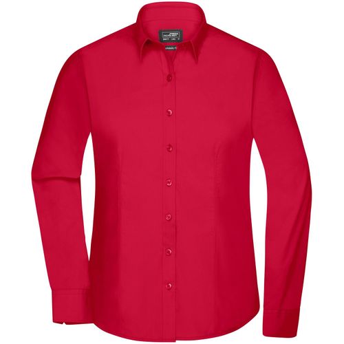 Ladies' Shirt Longsleeve Poplin - Klassisches Shirt aus pflegeleichtem Mischgewebe [Gr. L] (Art.-Nr. CA416334) - Popeline-Qualität mit Easy-Care-Ausrüs...