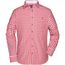 Men's Traditional Shirt - Damenbluse und Herrenhemd im klassischen Trachtenlook [Gr. XXL] (red/white) (Art.-Nr. CA417913)