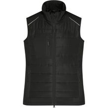 Ladies' Hybrid Vest - Softshellweste im attraktiven Materialmix [Gr. S] (black/black) (Art.-Nr. CA418311)