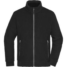 Sherpa Jacket - Modische Sherpa Jacke für Arbeit und Freizeit [Gr. 4XL] (black) (Art.-Nr. CA420067)