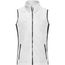 Ladies' Workwear Fleece Vest - Strapazierfähige Fleeceweste im Materialmix [Gr. XL] (white/carbon) (Art.-Nr. CA420615)
