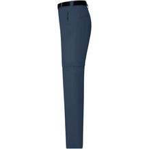 Men's Zip-Off Trekking Pants - Bi-elastische Outdoorhose in sportlicher Optik [Gr. L] (blau) (Art.-Nr. CA421055)