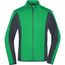 Men's Structure Fleece Jacket - Stretchfleecejacke im sportlichen Look [Gr. M] (fern-green/carbon) (Art.-Nr. CA422829)