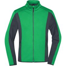 Men's Structure Fleece Jacket - Stretchfleecejacke im sportlichen Look [Gr. M] (fern-green/carbon) (Art.-Nr. CA422829)