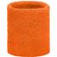 Terry Wristband - Armschweißband aus weichem Frottee (orange) (Art.-Nr. CA423690)