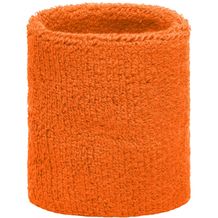Terry Wristband - Armschweißband aus weichem Frottee (orange) (Art.-Nr. CA423690)