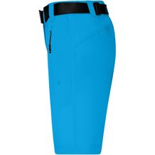 Ladies' Trekking Shorts - Bi-elastische kurze Outoorhose [Gr. XL] (blau / neon) (Art.-Nr. CA425691)