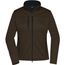 Ladies' Softshell Jacket - Klassische Softshelljacke im sportlichen Design aus recyceltem Polyester [Gr. M] (Brown) (Art.-Nr. CA426275)