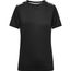 Ladies' Sports Shirt - Funktionsshirt aus recyceltem Polyester für Sport und Freizeit [Gr. XS] (black/black-printed) (Art.-Nr. CA426879)