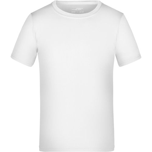 Active-T Junior - Funktions T-Shirt für Freizeit und Sport [Gr. M] (Art.-Nr. CA427206) - Feiner Single Jersey
Necktape
Doppelnäh...