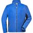 Men's Workwear Fleece Jacket - Strapazierfähige Fleecejacke im Materialmix [Gr. 5XL] (royal/navy) (Art.-Nr. CA427367)