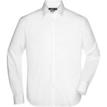 Men's Shirt Slim Fit Long - Modisch tailliertes Cityhemd und Damenbluse [Gr. L] (white) (Art.-Nr. CA428003)