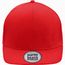 6 Panel Pro Cap Style - Cap mit Streetstyle Charakter (red/red) (Art.-Nr. CA429640)